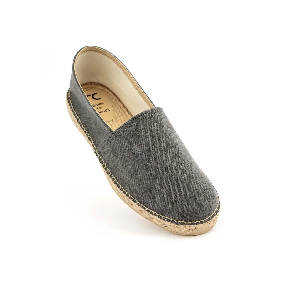 RC Men's Vegan Espadrilles | Wash Black
