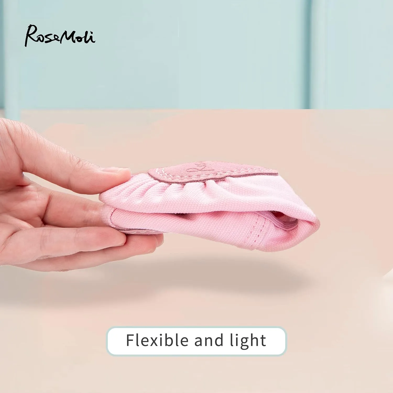 RoseMoli Canvas Ballet Slippers Flats for Girls/Toddlers/Kids/Women, Yoga Practice Shoes for Dancing