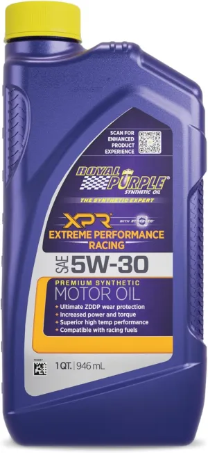 Royal Purple ROY01021 XPR 5W30 Racing Oil, 1 Quart