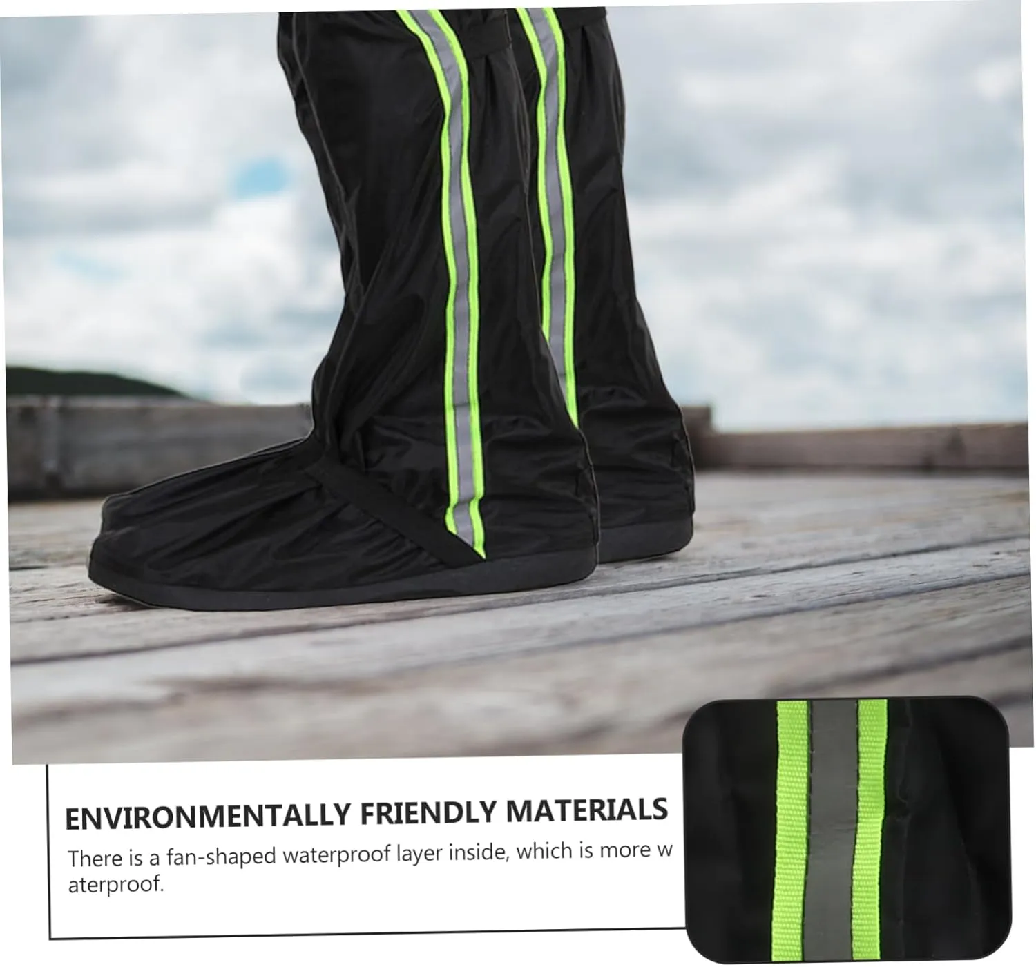 Shoe Cover Boot Gaiters Rain Boots Rain Shoe Gaiters for Hiking Boots Shoe Sole Protector Boot Snake