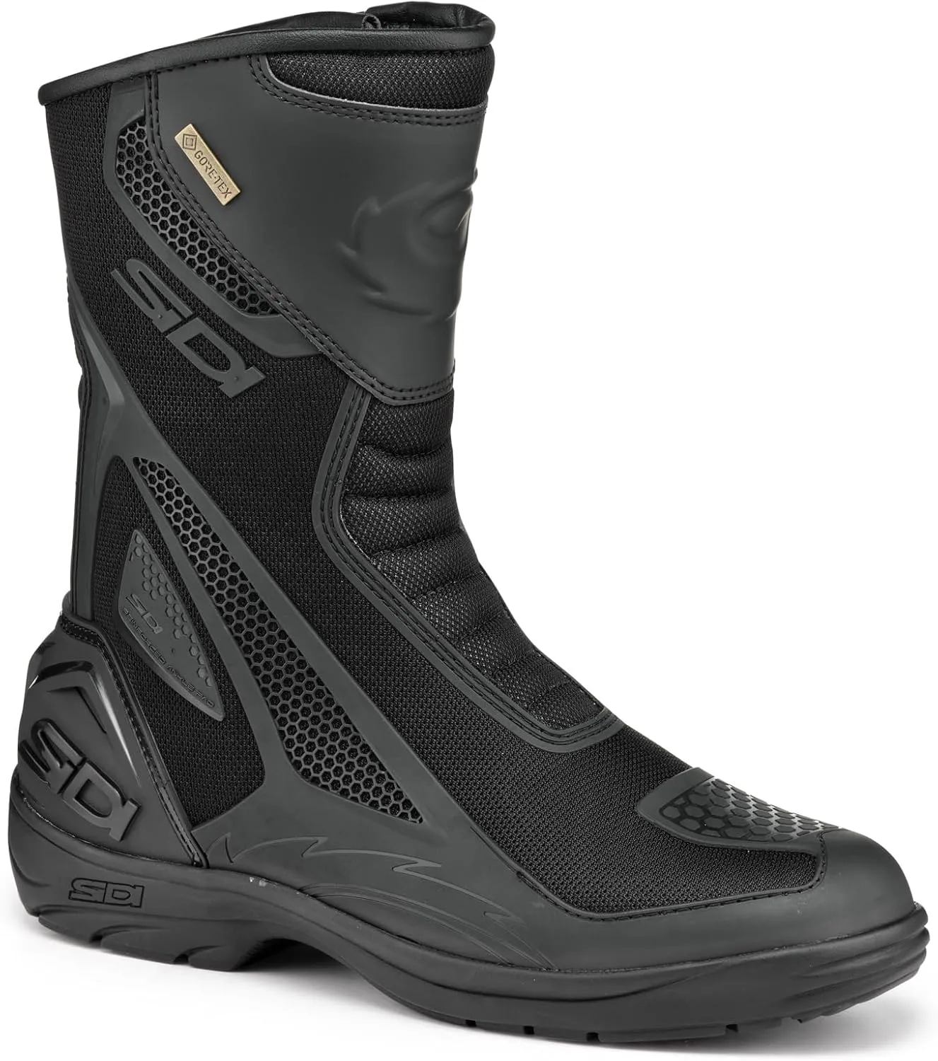 Sidi | Touring Motorcycle Boots, Professional Motocross Boots for Men ARIA GORE, Reflective Inserts, GORE-TEX Membrane