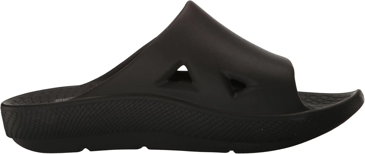 Skechers Men's Go Recover Refresh Dual Density Arch Fit Slide Sandals