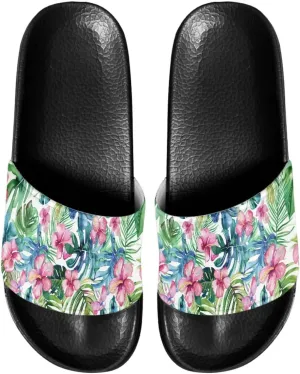 Slide Sandals for Ladies Casual Pillow House Sandals Open Toe Comfortable Shower Shoes Non-Slip Sport Shoes Beach Dress Shoes Easy to Clean