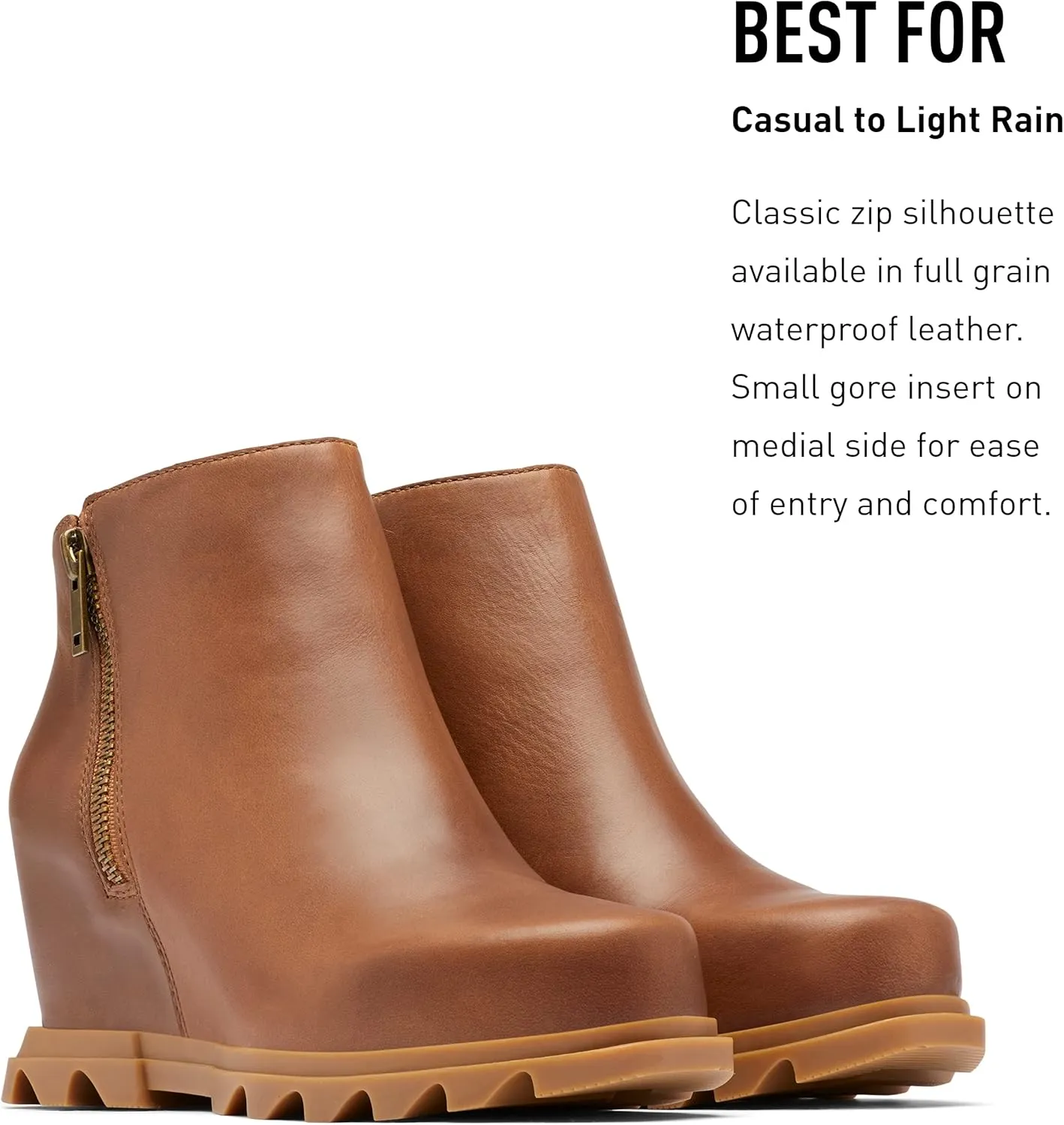 Sorel Women's Joan of Arctic Wedge II Zipper Fashion Boot