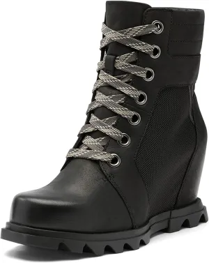 Sorel Women's Joan of Arctic Wedge III Lexie Boot — Waterproof Leather Wedge Boots