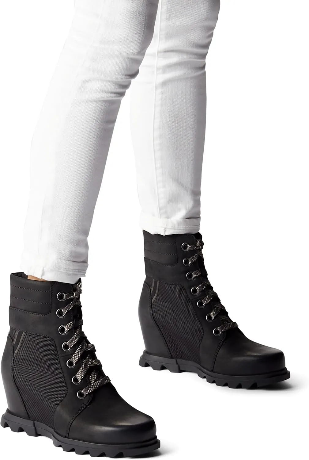 Sorel Women's Joan of Arctic Wedge III Lexie Boot — Waterproof Leather Wedge Boots