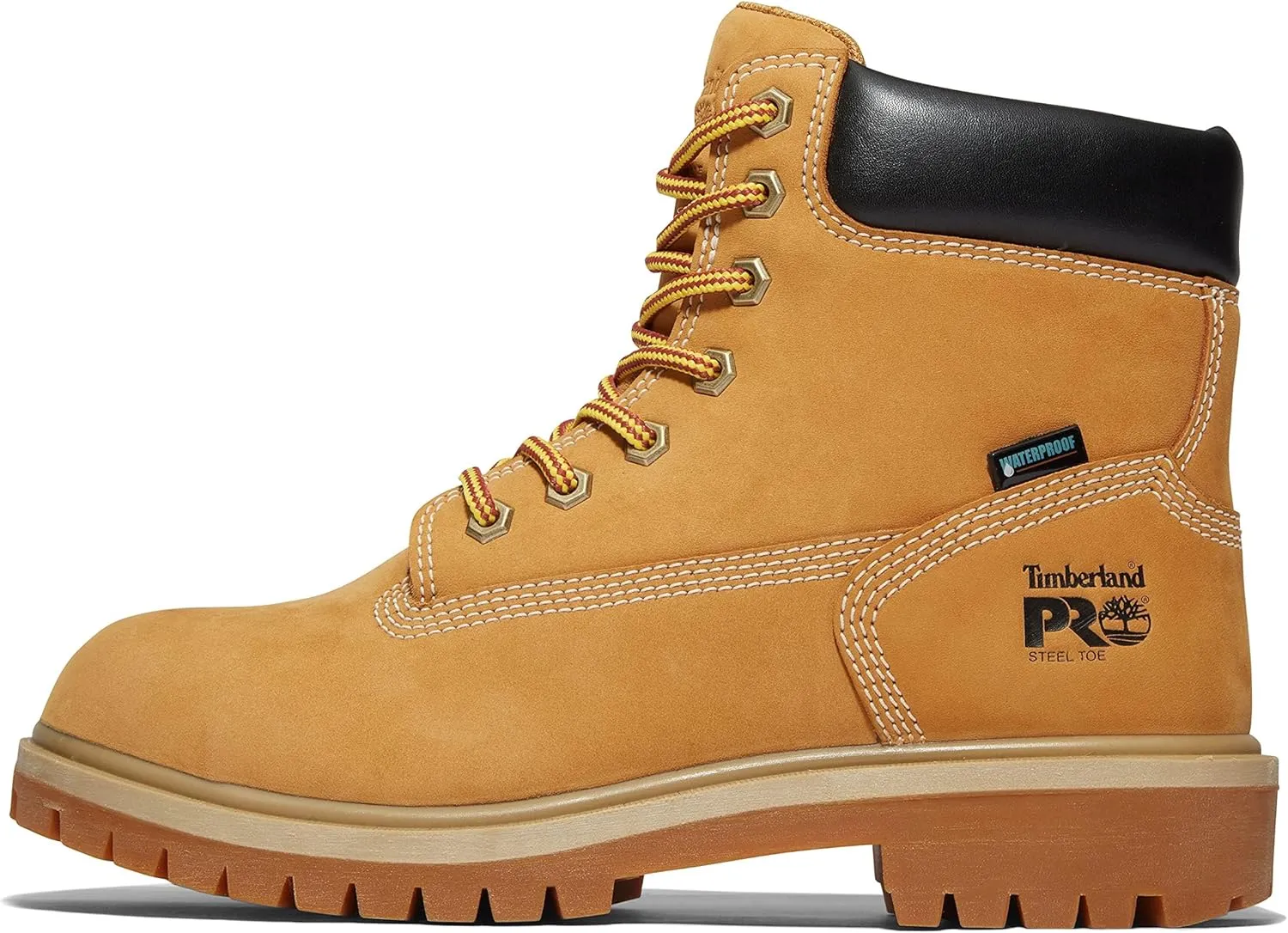 Timberland PRO Women's Direct Attach 6 Inch Steel Safety Toe Insulated Waterproof Industrial Work Boot
