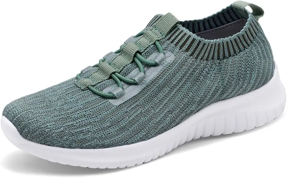 TIOSEBON Women's Slip On Walking Shoes Lightweight Casual Running Sneakers