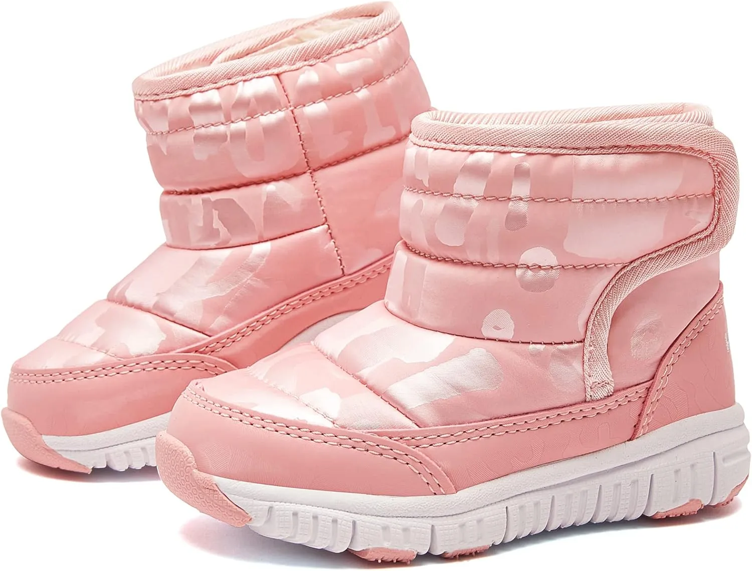 Toddler Snow Boots for Girls Boys Cold Weather Outdoor Warm Waterproof Winter Boots (Toddler/Little Kids)