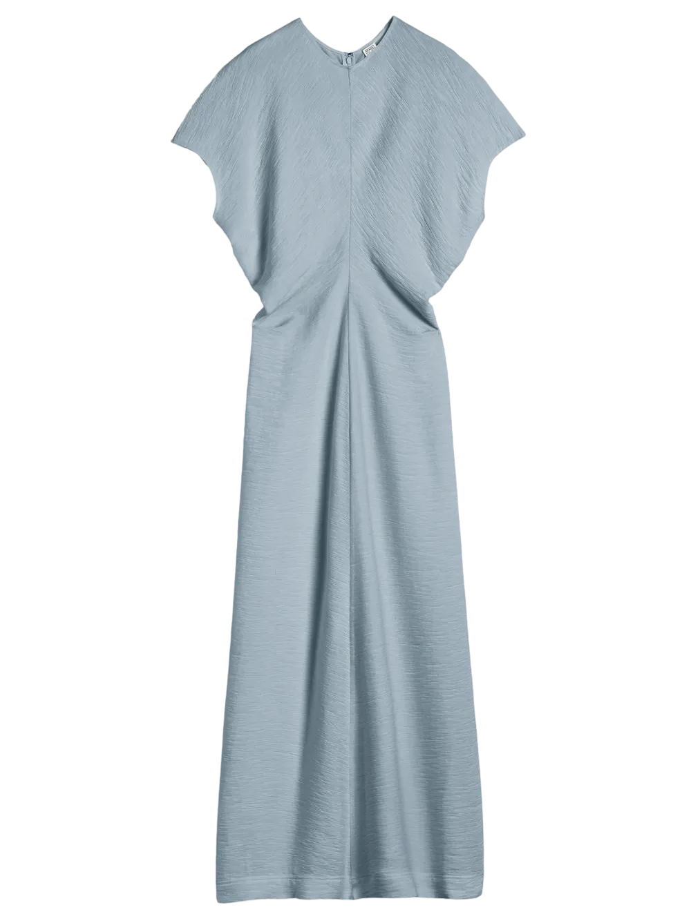 Toteme Slouch Waist Crinkled Dress Mistral