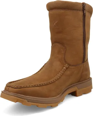 Twisted X Men's 9" UltraLite X Work Boot, Moc Toe with UltraLite X