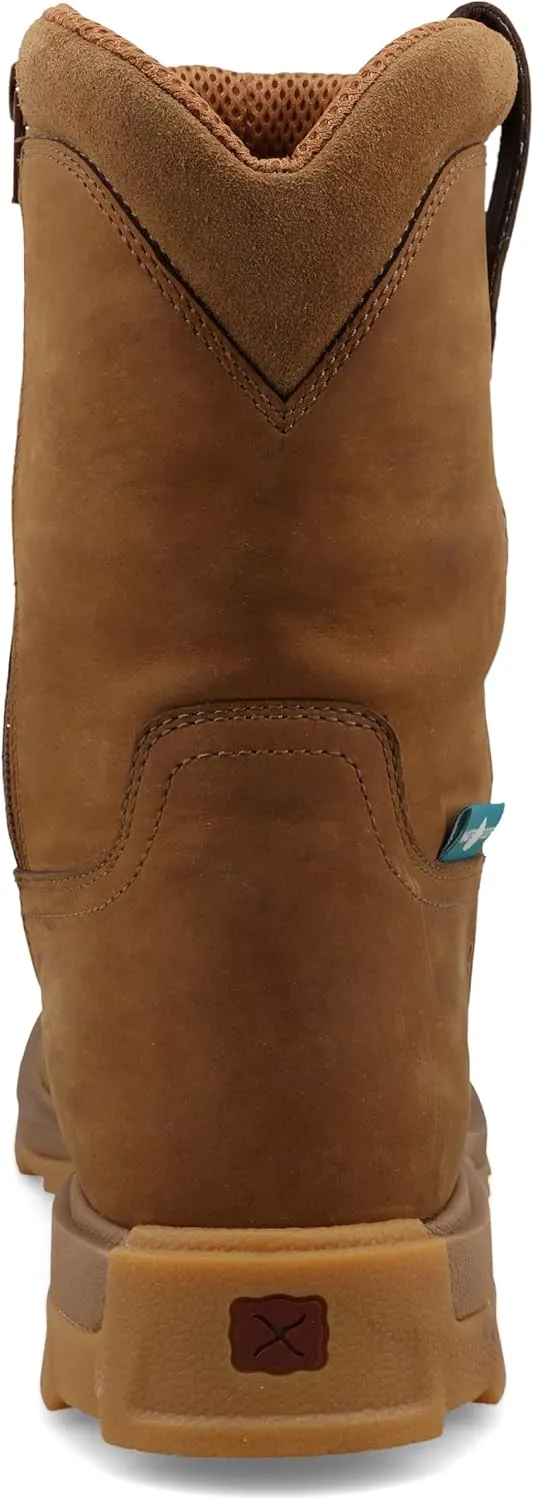 Twisted X Men's 9" UltraLite X Work Boot, Moc Toe with UltraLite X
