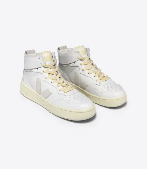 V-95 Leather White Natural Sneakers