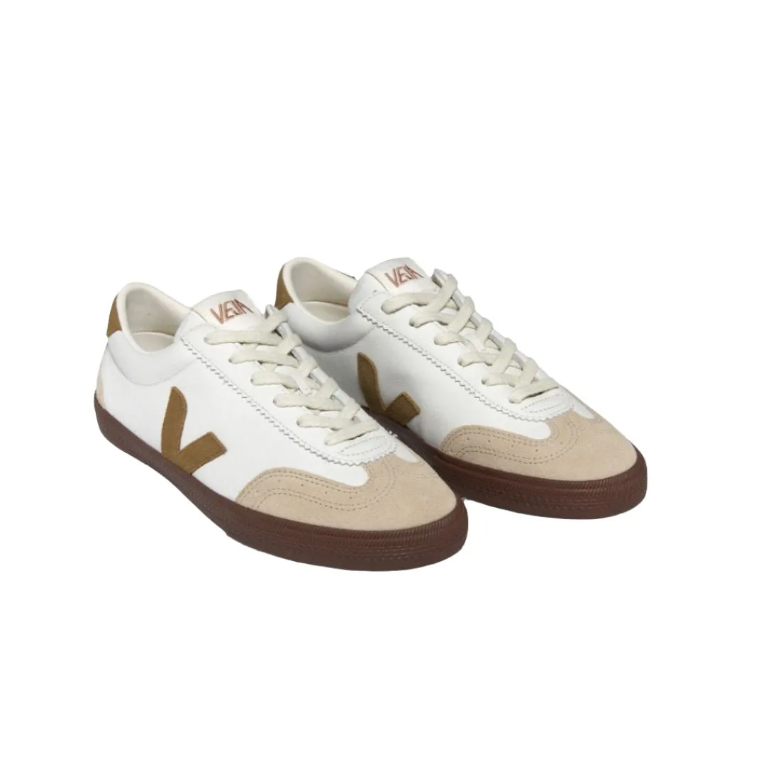 VEJA Volley O.T. leather white tent bark women