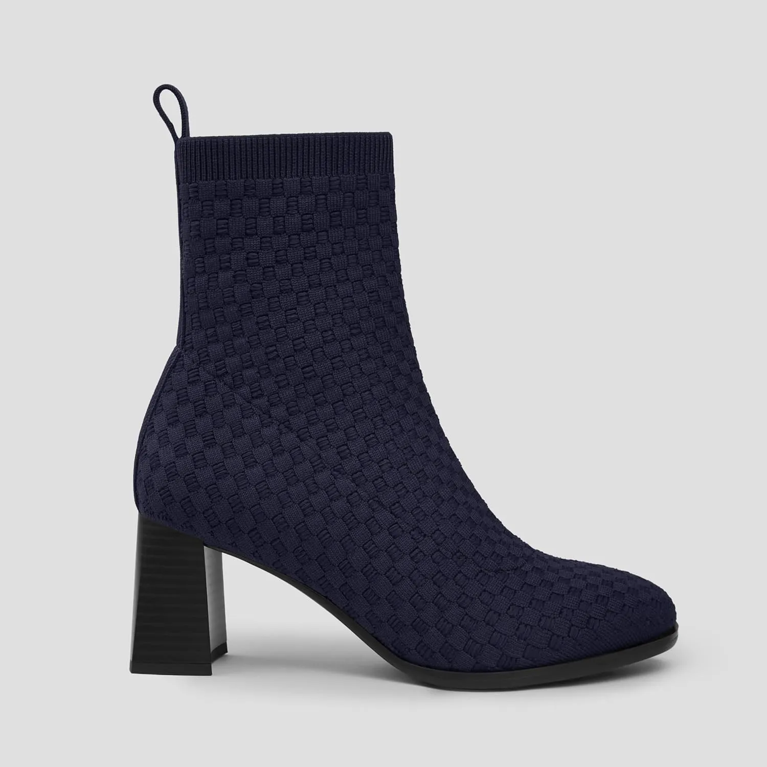 VIVAIA Thalita Women's Boots Slip on Mid Round-Toe Booties Lady Dress Blazer Skirt Jeans Winter Fall Water Repellent Boots