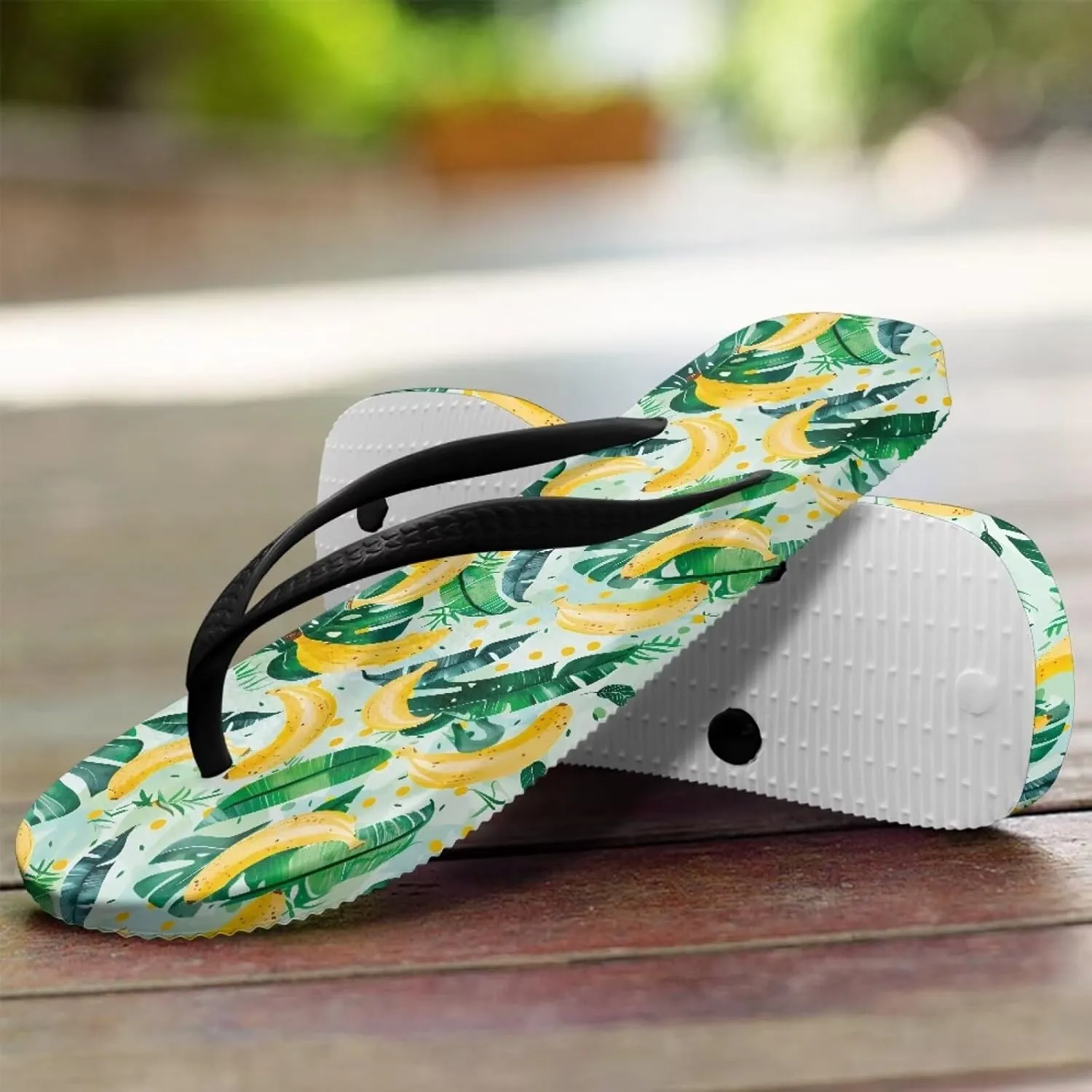 Walking Flip Flops Flat Sandal Yoga Mat Summer Beach Shoe Thong Slippers for Women with Arch Support
