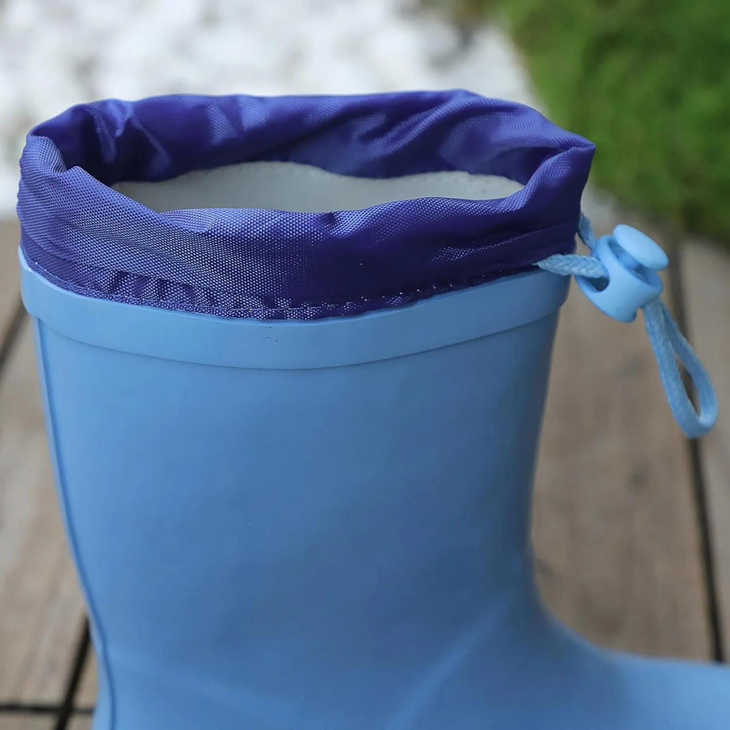 Waterproof Rain Boots for Toddler and Kids - Boys Girls Rubber Rain Boots with Easy on Handles for Outdoor Playing