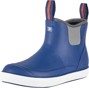 Women's Ankle Rain Boots, Rubber Fishing Deck Boots, Anti-slip Short Waterproof Shoes for Outdoor Fishing, Boating, Size 6-11