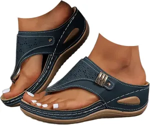 Women's Breathable Mesh Sports Sandals,Mesh Comfort Durable Non Slip Sole Casual Versatile Open Toe Beach Slides with Low Platform Heel Casual Beach Slides for Summer Comfort