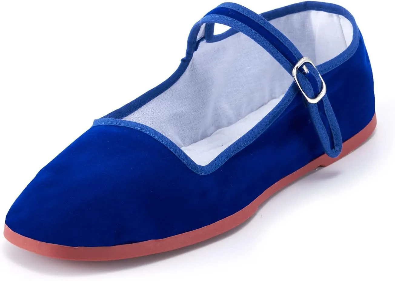 Womens Classic China Flats, Casual China Doll Shoes, Cotton Mary Janes, Chinese Tai Chi Shoes