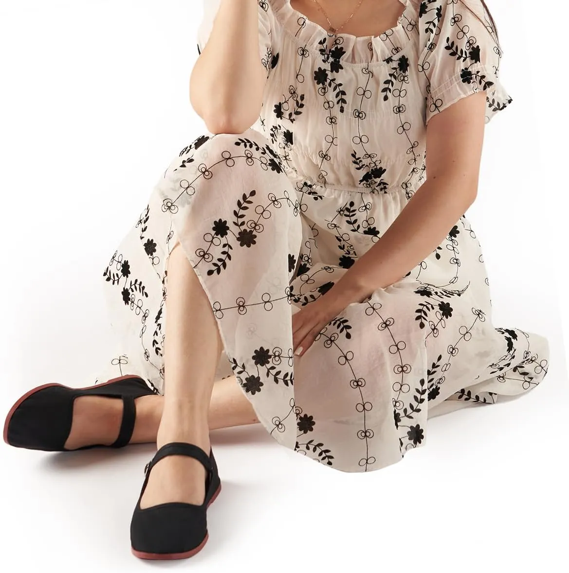 Womens Classic China Flats, Casual China Doll Shoes, Cotton Mary Janes, Chinese Tai Chi Shoes