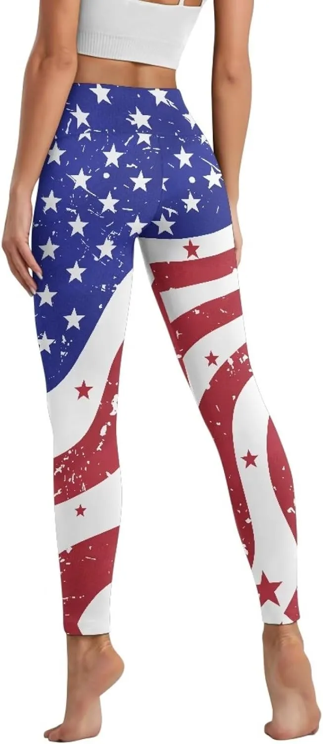 Women's Leggings with Pockets Tummy Control High Waist Yoga Leggings Soft Stretchy Workout Yoga Pants
