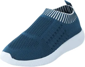 Womens Orthopedic Slip On Casual Shoes Walking Sneakers with Arch Support Comfortable Loafers Plantar Fasciitis Relief Foot Pain Diabetic Feet