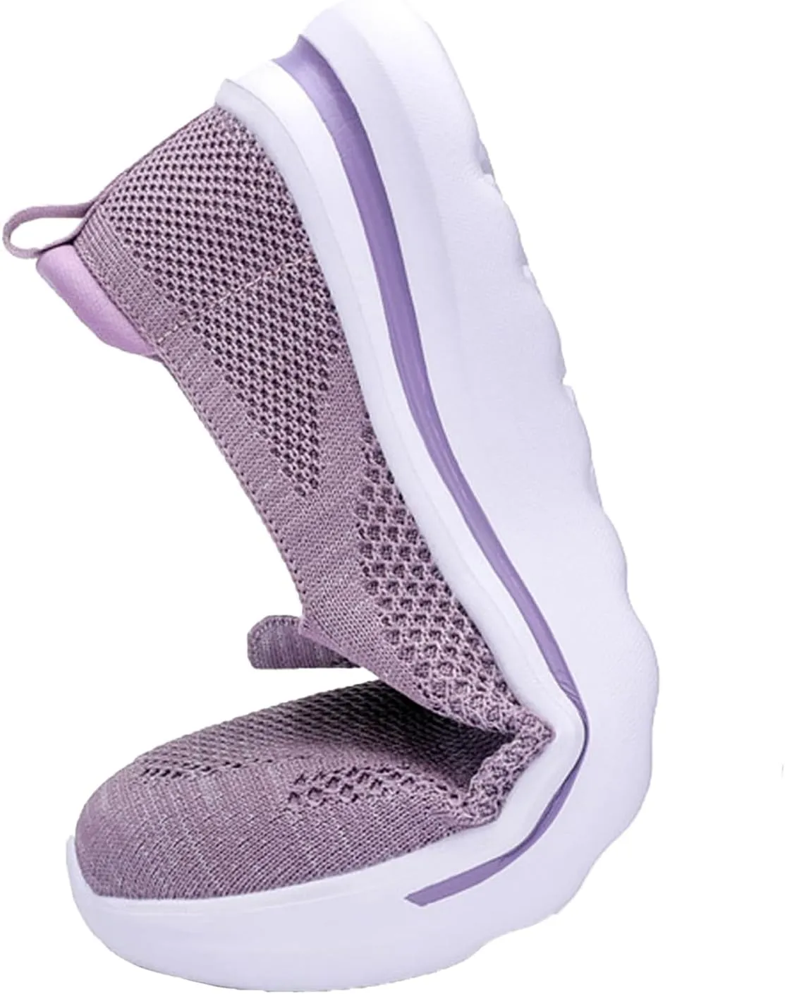 Women's Slip On Mesh Casual Walking Sneakers Comfortable Breathable Soft Sole Non-Slip Running Jogging Shoes