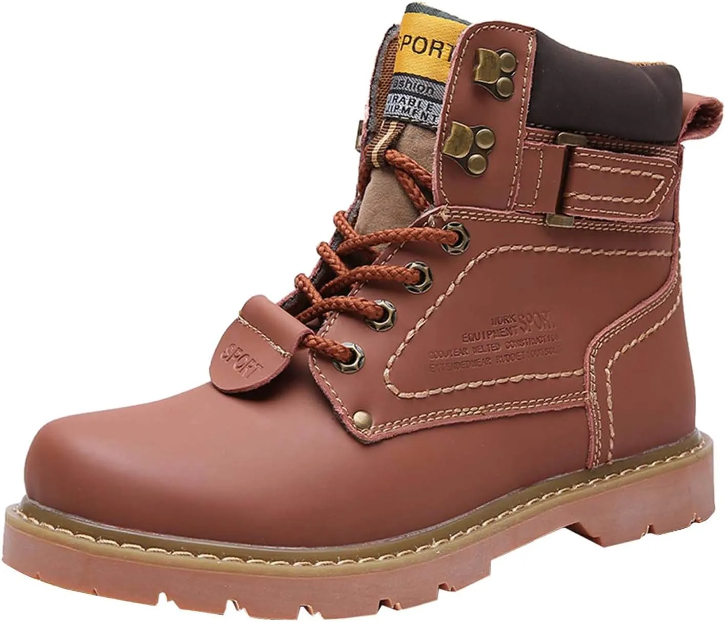 Work Boots for Men Soft Toe Hiking Sneakers Warm Booties Womens Safety Shoes Non Slip Waterproof Outdoor Shoes Lightweight Anti Slip Hike Grounded Footwear