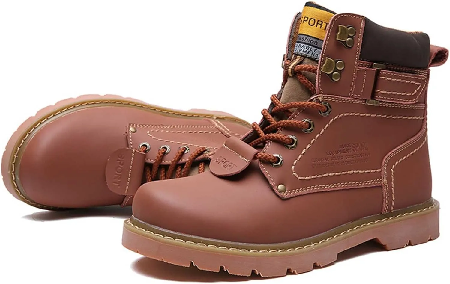 Work Boots for Men Soft Toe Hiking Sneakers Warm Booties Womens Safety Shoes Non Slip Waterproof Outdoor Shoes Lightweight Anti Slip Hike Grounded Footwear