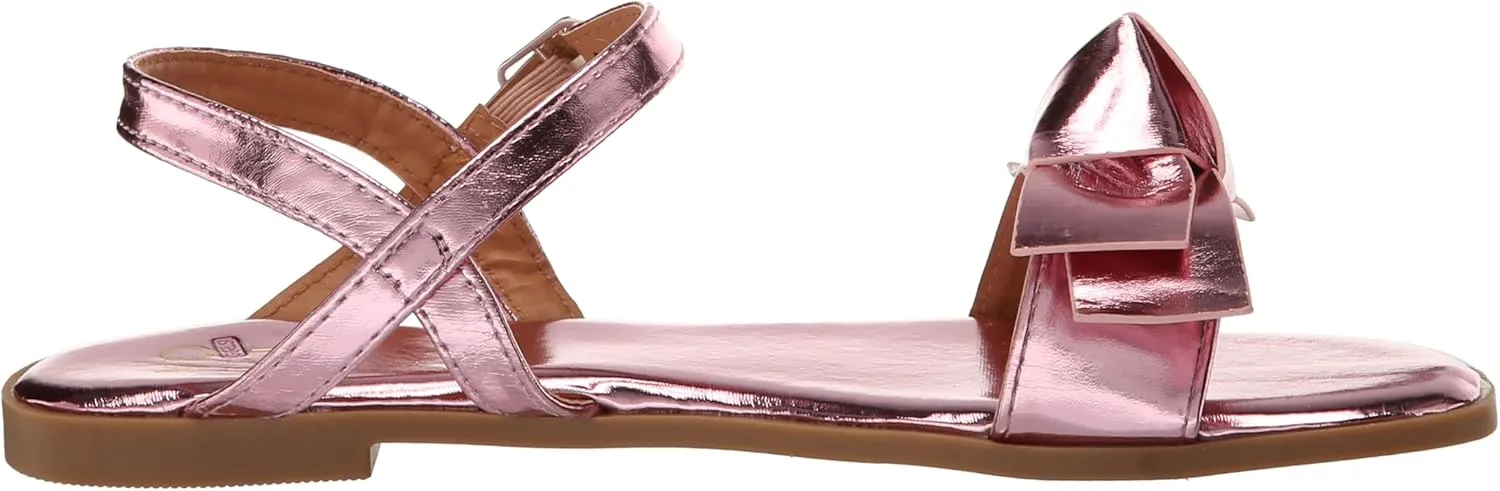 YOKI Girl's Flat Bow Sandal